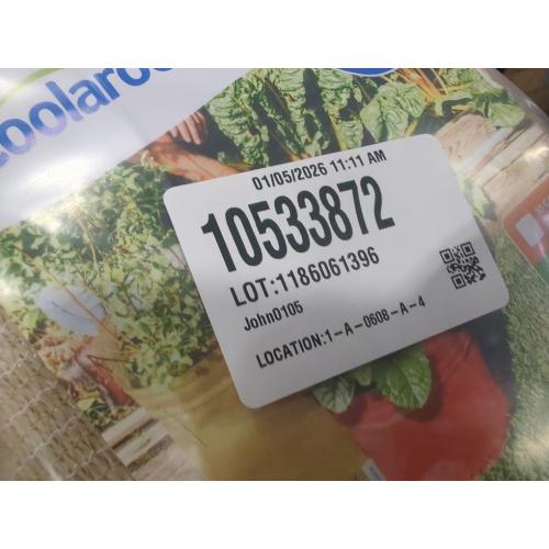 Coolaroo 2-Pack 5 Gallon Heavy Duty Plant/Vegetable/Herb/Fruit Breathable Fabric Grow Planter Pot Bags with Handles, Desert Sand