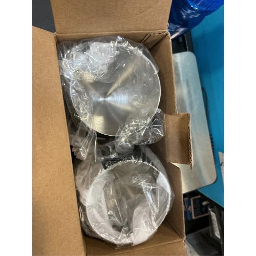 Gusto Nostro Stainless Steel Wine Glass - 18 oz - Cute, Unbreakable Wine Glasses for Travel, Camping and Pool - Fancy, Unique and Cool Portable Metal Wine Glass for Outdoor Events, Picnics (Set of 2)