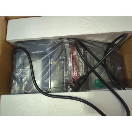 Frigidaire Ice Maker EFIC452, Countertop Stainless Steel Ice Maker with Transparent Window, Clear Ice Cube Maker with 40 lbs. Capacity, Ice Maker Machine – 14.8 D x 11 W x 14.1 H (Black)