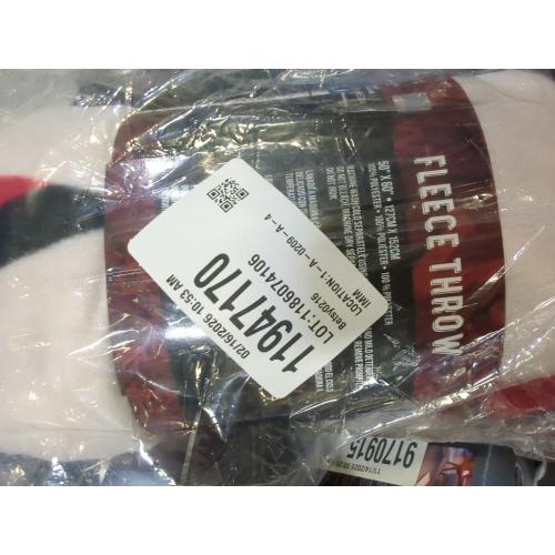 NCAA Wisconsin Badgers 50 X 60 Fleece Throw