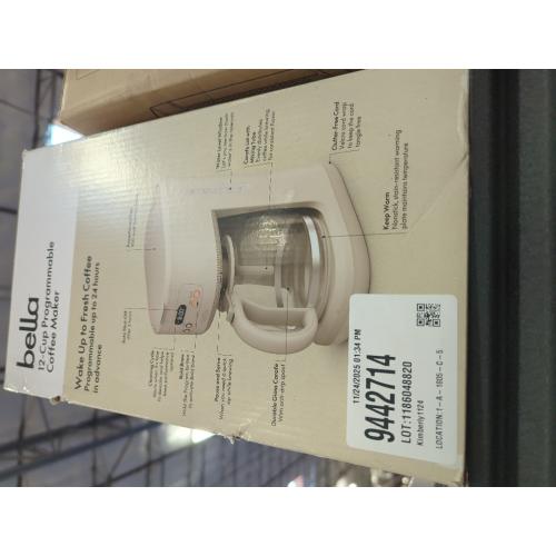 bella 12-Cup Programmable Coffee Maker
