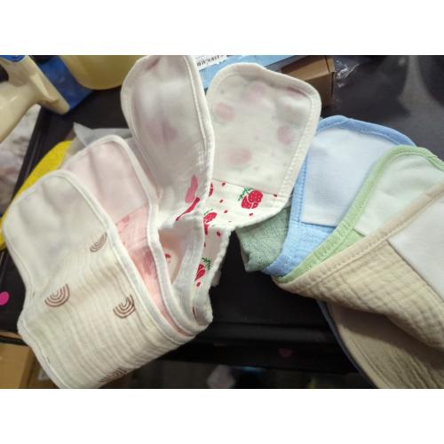 Vabean 8 Pcs Baby Infant Umbilical Cord Comfort Adjustable Cotton Belly Band for Protection, Baby Gifts for 0 To12 Months (Cute)