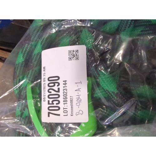 Black and Green Garden Hose, Non-Expandable Water Hose with 10 Function Nozzles, Portable, Kink-Free, Outdoor and Garden Flexible Hose Pipe for Car Wash, Yard, Camper, Lawn, Lightweight Long Hose