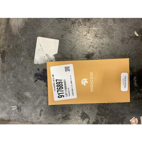 Miracase Designed for iPhone 14 Pro Case with Screen Protector, [Upgraded Camera Protection], Shockproof Liquid Silicone Rubber Phone Case Cover for 14 Pro 6.1 inch, Blackcurrant