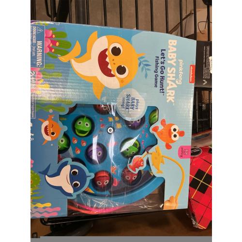 Spin Master Cardinal Games 6054916 Baby Shark Gone Fishing Game, Multi Colour, Ages 4