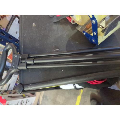 YLHHWVY Folding Wagon Push Handle Wagon Push Handle Attachment Universal 21.3 to 31.1 Long Wagon Handle Adjustable Stroller Handle Outdoor Wheelbarrow Handles for Carts Stroller (Black)