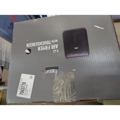 Black Bella PRO - 6-qt. Touchscreen Air Fryer - Matte Black