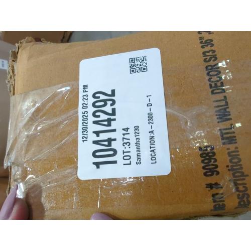 Deco 79 Metal Plate Home Wall Decor Large Metallic Disk Wall Sculpture, Set of 3 Wall Art 35, 29, 17D, Bronze