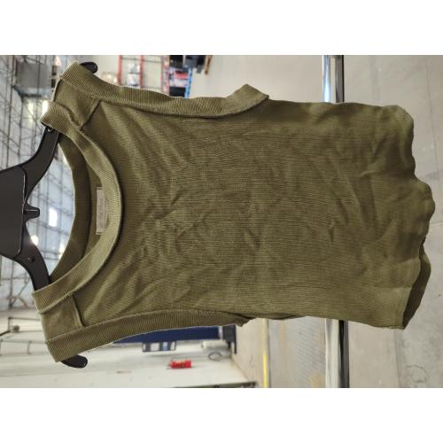 We The Free Womens Go to Crewneck Cotton Tank Top Green Size medium