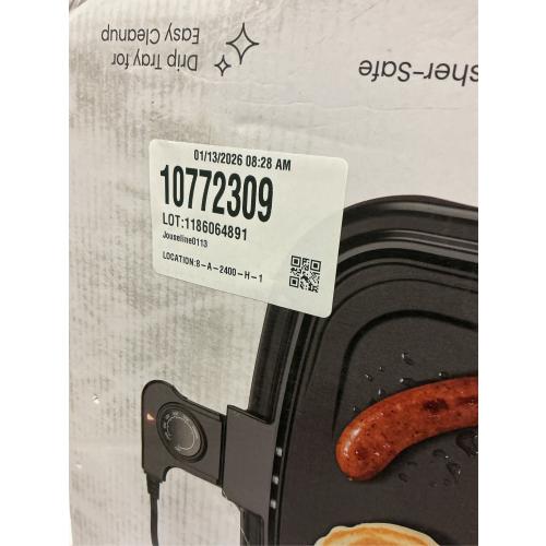 Chefman 10x20 Electric Griddle - Black