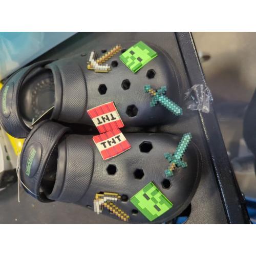 Crocs Unisex-kids, black color size 13