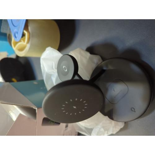 3 in 1 Charging Station for Apple Devices,Fast Mag-Safe Charger Stand,Magnetic Wireless Charger for iPhone 16 15 14 13 12 Series & Apple Watch 10 9 8 7 6 5 4 3 2 SE & Airpods 4 3 2 Pro