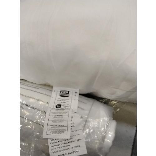 Utopia Bedding Throw Pillows Insert (Pack of 2, White) - 18 x 18 Inches Bed and Couch Pillows - Indoor Decorative Pillow