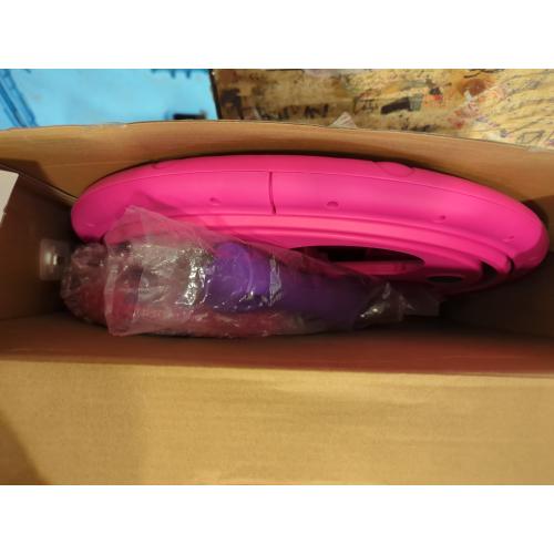 Flooyes Unicorn Sit and Spin Toys for Toddlers Girls 2 Years Old, Christmas Birthday Gifts for 1 2 3 4, with LED and Music, 360° Spin