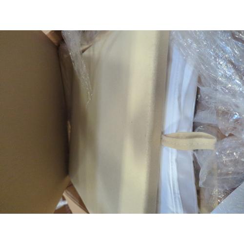 Upholstered Dining Chairs Set of 1, Modern Dining Room Chairs with Casters & Washable Cover, Rolling Accent Chair with Hidden Storage for Kitchen, Farmhouse, Living Room, White, 1 Box