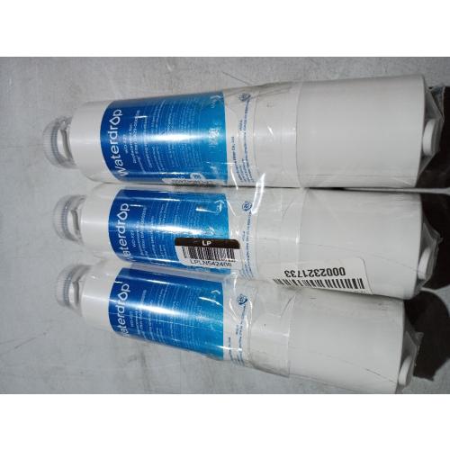Waterdrop WD-F27 Replacement for Samsung® Refrigerator Water Filter HAF-CIN/EXP, DA29-00020B, HAF-CIN, RF28HMEDBSR, RF263BEAESR, RS25J500DSR, RF263TEAESG, HDX FMS-2, DA97-08006A-1, 3 Pack