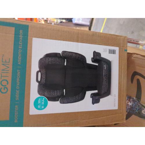 GoTime LX Booster Car Seat (Chardon Black)