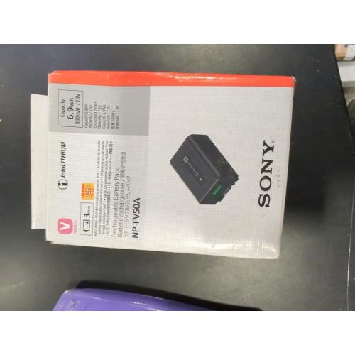 Sony NPFV50A V-Series Rechargeable Battery Pack Digital Camera Battery, Gray