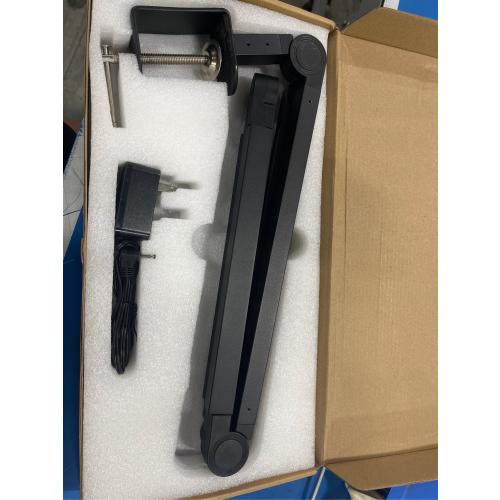 LED Desk Lamp with Clamp & Flexible Arm - 3 Light Sources, 4 Color Modes & 5 Brightness Levels, Eye-Caring Table Light with Memory Function