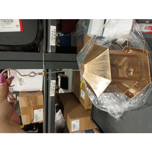 Bird Feeder for Outdoor, Retro Metal Birdfeeder Outside Hanging, Attracting Wild Birds Chickadees Goldfinches Cardinals Finches and Sparrows (Bronze)