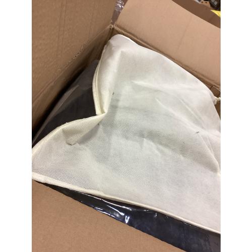 12 Pack 132inch Black Round Tablecloth, Circle Stretch Table Cloths for 6 FT Tables, Wrinkle Free Round Table Skirt for Wedding Birthday Photography Graduation Ceremonies Retirement Party Decorations