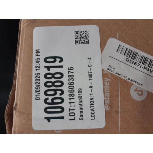 STANLEY Quencher H2.0 Tumbler with Handle and Straw 40 oz Flowstate 3-Position Lid Cup Holder Compatible for Travel Insulated Stainless Steel Cup BPA-Free Rose Quartz 2.0