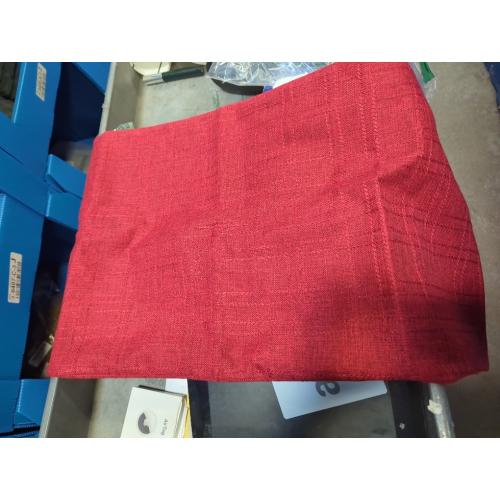 Kevin Textile Outdoor Waterproof 14”x36” Lumbar Pillow Cover 1 Pack, Red