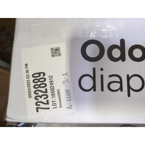 White LA Baby MAGIC Odorless Diaper Pail