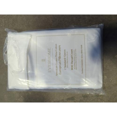 Everhome American Grown Pima Cotton European pillowcases 2 standard/queen