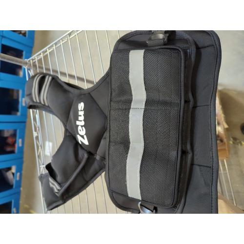 ZELUS Weighted Vest for Men and Women | 4-10lb/11-20lb/20-32lb Vest with 6 Ironsand Weights for Home Workouts | Adjustable Body Weight Vest Exercise Set for Cardio and Strength Training