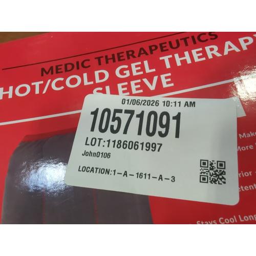 Set of 3 Sizes Medic Therapeutics Hot & Cold Gel Therapy Sleeves Set of 3 Sizes