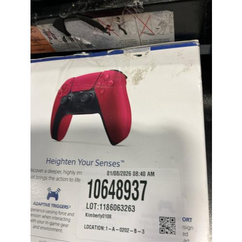 Sony PS5 DualSense Wireless Controller - Cosmic Red - Red - ONE SIZE
