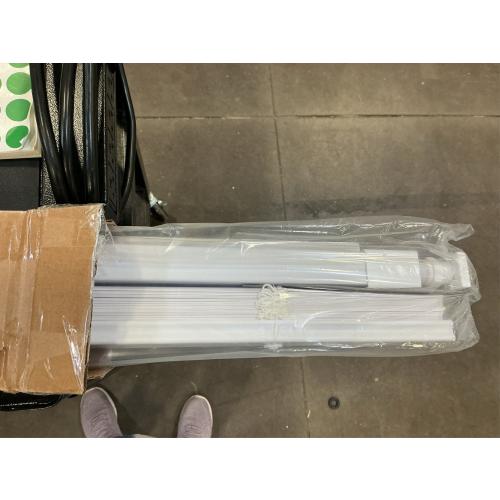 LazBlinds No Tools No Drill 1 Vinyl Mini Blinds, Cordless Blinds for Windows, Light Filtering Horizontal Window Blinds & Shades, 35 W x 36 H, White