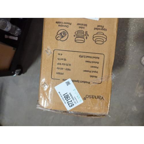 Pond Fountain Aerator, 1HP 15000 GPH Fountain Pump with Timer, 15A/110V 100FT power cord, 2 Spray Patterns, Energy-Efficient Water Circulation for Ponds & Lakes