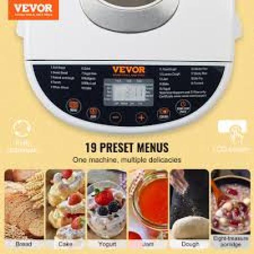 Gluten Free Bread Setting VEVOR 19-in-1 Bread Maker Machine ...