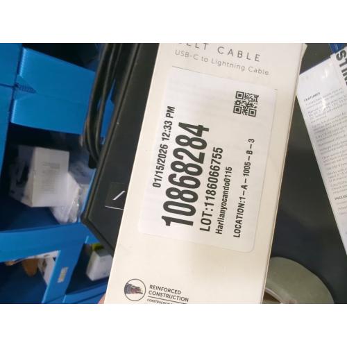 Native Union - Belt Cable USB-C to Lightning 1.2M - Zebra