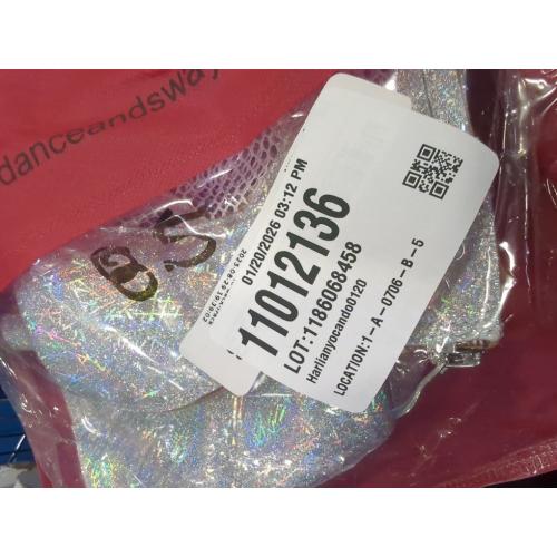 Size 8.5 Minishion Sexy Dance Heels for Women Mesh Party Eveing Ankle Sandals Boots