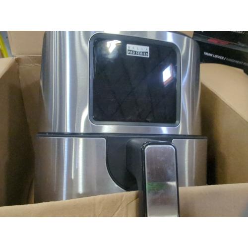 Size 4.2-qt Bella PRO - Size 4.2-qt. Touchscreen Air Fryer - Stainless Steel