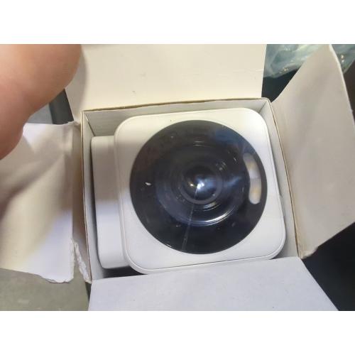Color White Wyze Cam V4 Plug-in Indoor and Outdoor Smart-Enabled Security Camera