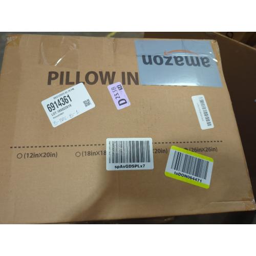 26 x 26 (Pack of 2, White) Euro Pillow Inserts, Down Feather Pillow Stuffer, Premium White Pillows for Bed, Couch, and Cushion
