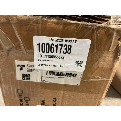 14 Inch Balance Bike for Kids 3-6 Year Old, No Pedals, Air Rubber Tires, Adjustable Height, Pedalless Bicycle for Boys, Girls, Blue