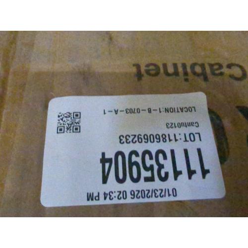 VANIRROR Bathroom Wall Cabinet with Single Door, Soft-Close Hinges, 15x27 inch Wooden Medicine Cabinet for Small Kitchen, Laundry, Entryway, Durable MDF Construction