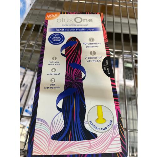 plusOne Luxe Ripple Multivibe Vibrator