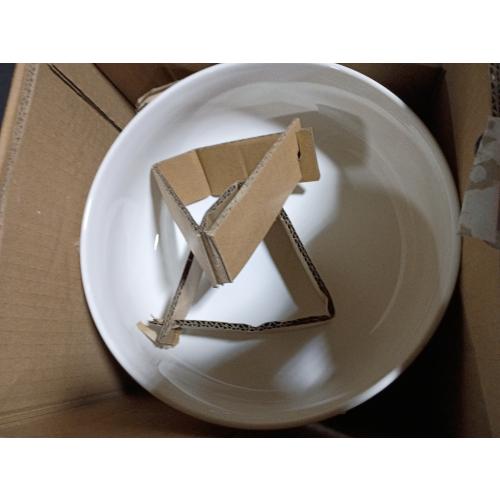 Trudeau, 3 Piece - Porcelain Serving White Bowl Set (missing 1)