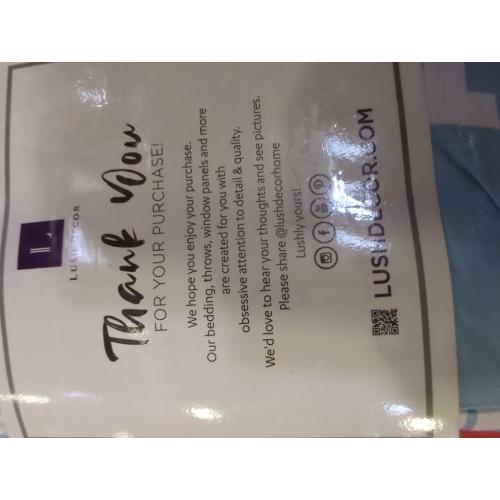 Lush Decor Navy Solid Reversible Full/Queen Quilt with (Fill)