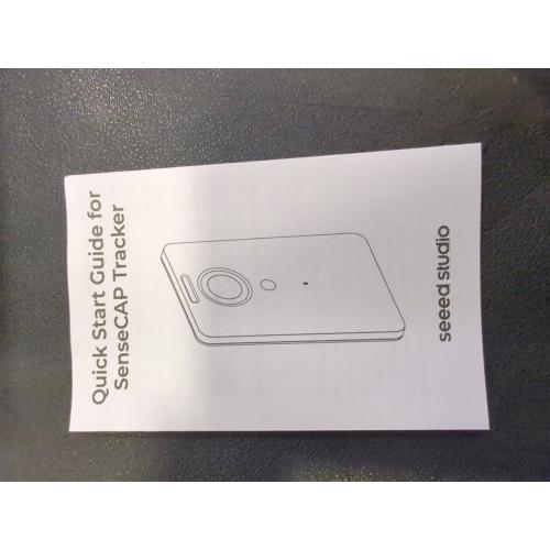 Beige seeed studio T1000-A GPS Tracker with Temp, Light, Motion Sensor, LoRaWAN, Bluetooth and Wi-fi Transmission, Bluetooth, Wi-fi, Panic Button and Buzzer, GNSS, 6.5mm Card Size, IP65 Waterproofing