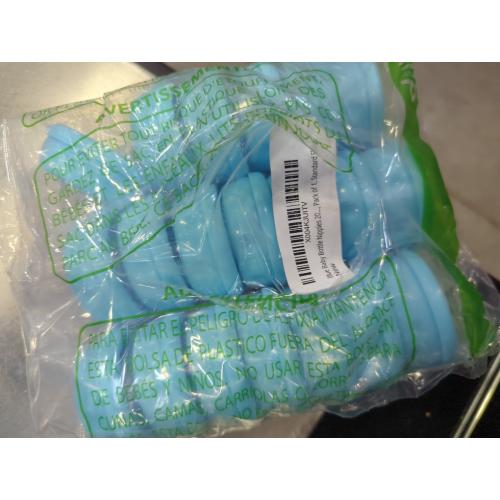 20 Blue Baby Bottle Nipples Standard Flow