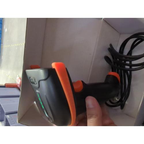 Tera 1D 2D QR Barcode Scanner Wireless and Wired with Battery Level Indicator Digital Printed Bar Code Reader Cordless Handheld Barcode Scanner Compact Plug and Play Model D5100