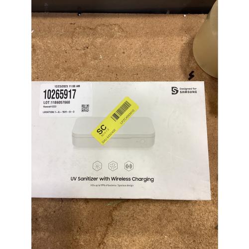 Samsung Electronics Qi Wireless Charger UV Sanitizer GP-TOU020SACWU - White