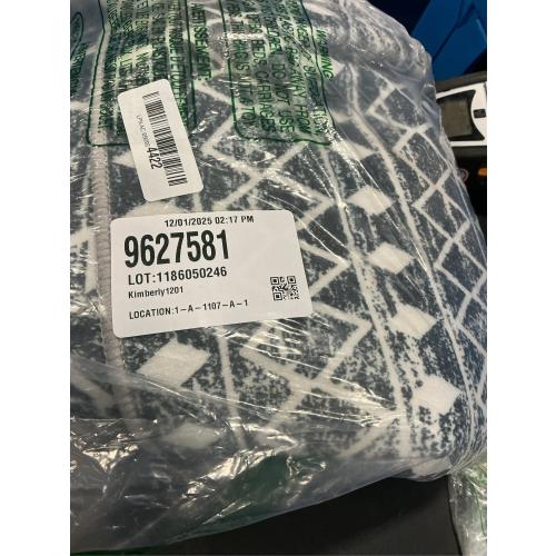 Wonnitar Moroccan Washable Kitchen Runner Rug 2'6x8', Non-Slip Dark Grey Boho Rug Runners for Hallways, Farmhouse Floor Carpet Soft Runner for Bathroom Hall Entyway (Dark Grey,2'6x8')